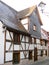 Typical Bavarian fachwerk house, Furth, Germany