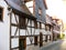 Typical Bavarian fachwerk houses, Furth, Germany