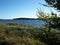 Typical beautiful Danish coastline landscape in the summer