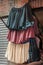 Typical bolivian skirts and local dresses, Copacabana - Bolivia