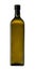 Typical bottle of EVO oil isolated
