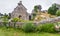 typical Breton house with garden in Plougrescant