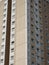 A typical british council built high rise concrete apartment block typical of public housing in the uk