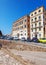 Typical buildings in old city, Kerkyra, Corfu island, Greece