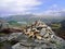 Typical cairn in the Lake District