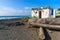 Typical Canarian house for tourists on beach