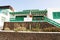 Typical Canarian house for tourists in Playa Blanca beach, Lanzarote, Canary Islands, Spain