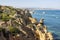 Typical coast in Algarve region, Lagos, Portugal