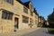 Typical Cotswold stone cottages in Chipping Campden