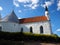 Typical country classical style church in Denmark