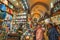 Typical crowded bazaar scene just before Bairam in the Egyptian Spice Bazaar