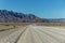 A typical dirt road in Namibia, Africa