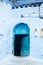 A typical door in the city of Chaouen