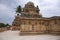 A typical Dravidian style shrine at Panchakuta Basadi or Panchakoota Basadi, Kambadahalli, Mandya district, Karnataka.