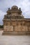 A typical Dravidian style shrine at Panchakuta Basadi or Panchakoota Basadi, Kambadahalli, Mandya district, Karnataka.