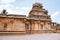 A typical Dravidian style shrine at Panchakuta Basadi or Panchakoota Basadi, Kambadahalli, Mandya district, Karnataka.