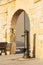 Typical drinking fountain in the south of Italy, the city of Santa Maria di Leuca, Salento, Apulia, drinking water in the street