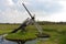 Typical Dutch agrarian windmill