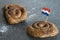 Typical Dutch cinnamon bread roll, called Bolus