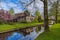 Typical dutch village Giethoorn in Netherlands