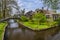 Typical dutch village Giethoorn in Netherlands