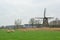 Typical, Dutch windmill in Kollum - Friesland, Netherlands