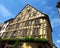 Typical fachwerk house at Riquewihr, Alsace, France