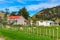 Typical farm in Whanganui National Park, New Zealand