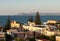 Typical Greek houses on the coast, Greek Islands,