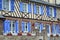 typical half-timbered houses in Normandy