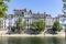 Typical Haussmann buildings along the Seine river in Paris