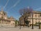 Typical horse carriage in the historical old town of Seville, Andalusia