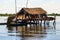 Typical House on the Tonle sap lake,