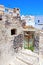 Typical houses in the traditional village of Megalochori in Santorini, Greece