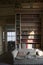 Typical interior of English castle. Leeds Castle Interior Inside Room Library