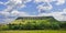 Typical Irish landscape with the Ben Bulben mountain called