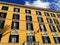 Typical italian building facade