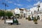 A typical Italian piazza in Alberobello town