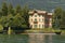 Typical italian villa on Lake Como, Italy