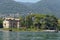 Typical italian villa on Lake Como, Italy