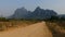 Typical Laos nature and mountains.