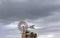 Typical Majorcan windmill, Mallorca island, Spain