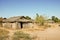 Typical malagasy village - african hut