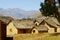 Typical malgasy village - african hut