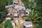 Typical malgasy village - african hut