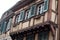 typical medieval architecture in Colmar - France