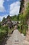 Typical medieval french village, Conques, France