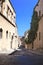 Typical narrow lane in Lindos, Rhodes, Greece