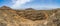 Typical natural landscape of Lanzarote.