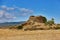 Typical nuraghe, ancient megalithic edifice found in Sardinia